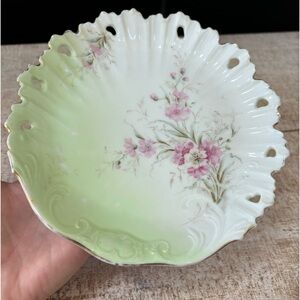 Antique Crown Imperial H&C Carlsbad Porcelain Plate!